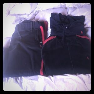 Blue Polo Ralph Lauren Tracksuit with polo shirt